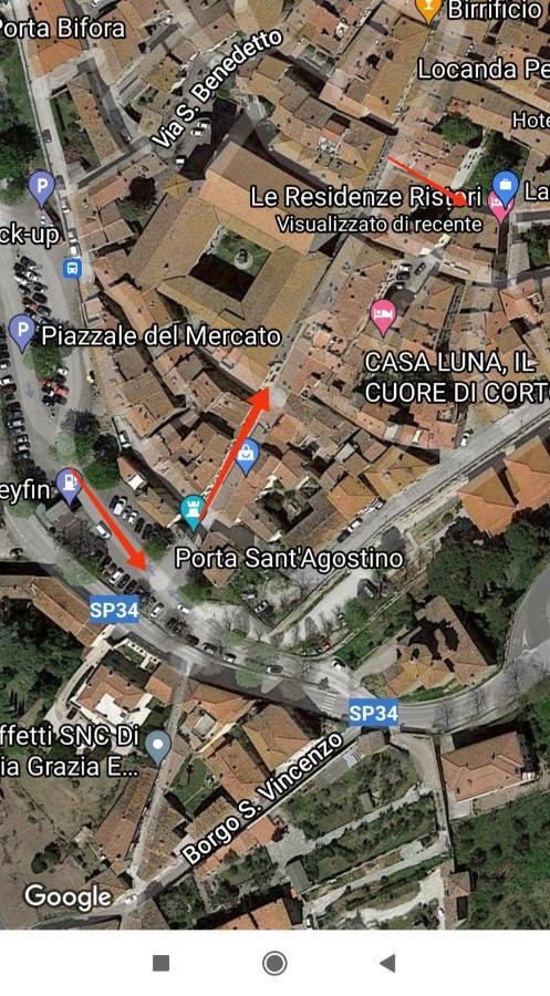 Le Residenze Ristori Lägenhet Cortona Exteriör bild